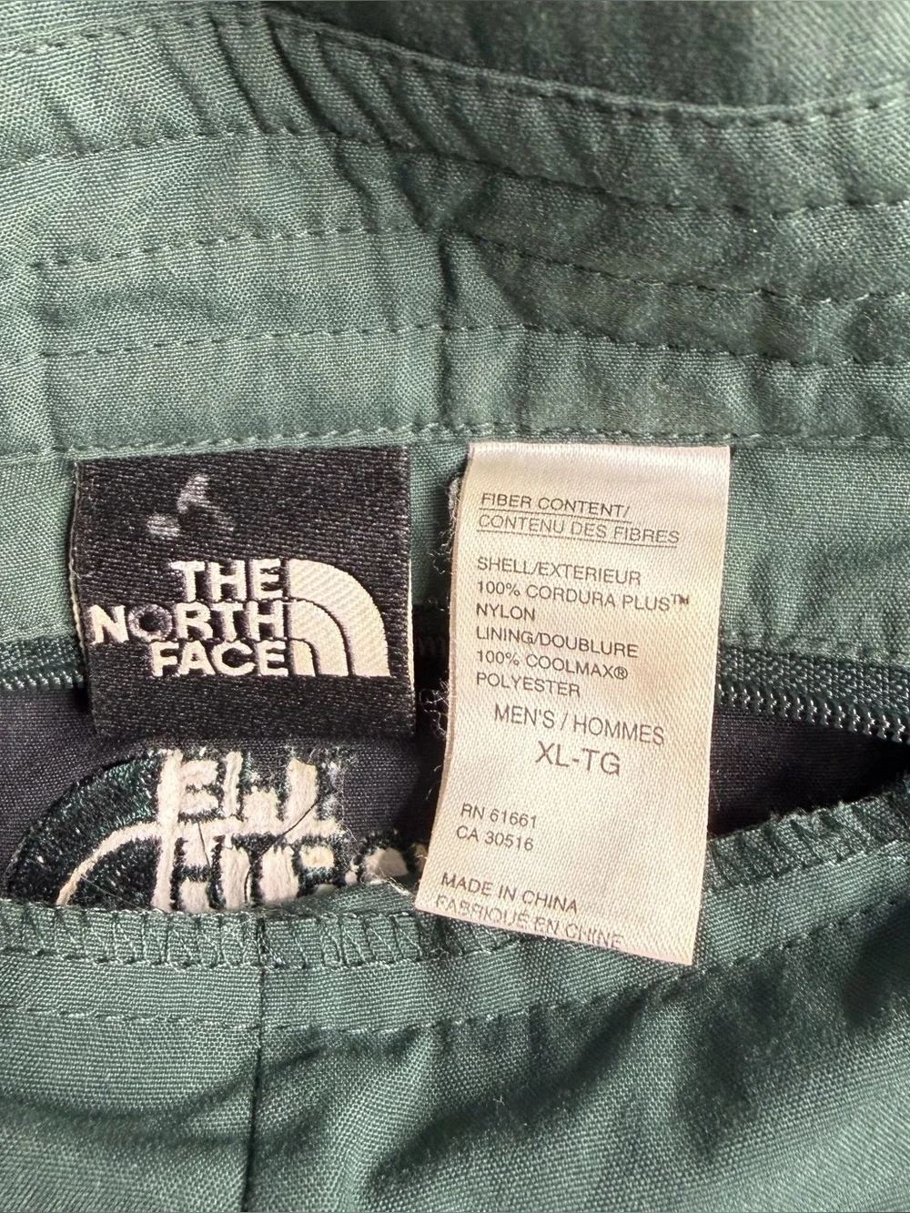 The North Face Cordura Plus Field Jacket XL Green Vintage 90s Utility Gorpcore